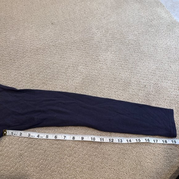 Athleta Sweatshirt Cardigan Nirvana Two Ways Purple Spring Night MEDIUM #416969 - Picture 7 of 9